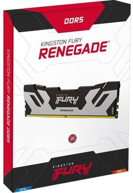 Kingston Память ПК DDR5 32GB KIT (16GBx2) 8000 FURY Renegade XMP Серый KF580C38RSK2-32 фото