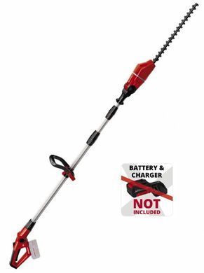 Einhell Кущоріз телескопічний акумуляторний GE-HH 18/45 Li T - Solo, 18В, 450мм, штанга 0.88-1.82м, 4.28кг, без АКБ і ЗП 3410866 фото