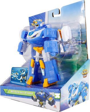 Super Wings Игровая фигурка-трансформер Мини Воздушная База Робот EU760288 фото