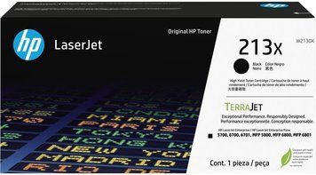 HP Картридж HP 213X CLJ Ent 5700/6700/6701, MFP 5800/6800 Black (9000 стор) W2130X фото