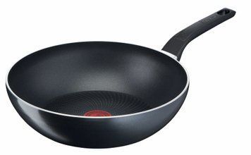 Tefal Сковорода ВОК Start&Cook, 28см, алюминий, бакелит, черный C2721953 фото