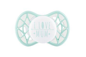 Nuvita Пустушка Air55 Cool 0міс+, ортодонтична, з ковпачком, I LOVE MUM світло-блакитний NV7064SG фото