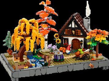 LEGO Конструктор LEGO Icons Осінній котеджний сад 11372 фото