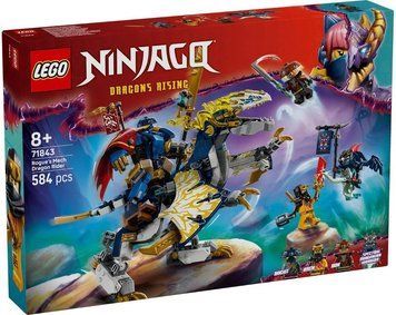 LEGO Конструктор LEGO Ninjago Розбійник: Робот-вершник на драконі 71843 фото