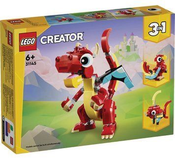 LEGO Конструктор Creator Червоний Дракон 31145 фото