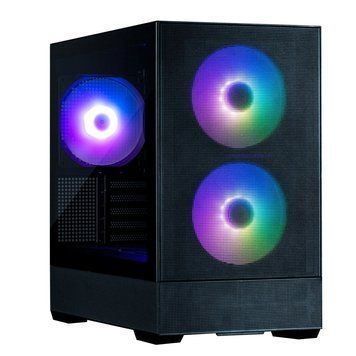 Zalman Корпус P30 AIR без БП, 1xUSB3.0, 1xUSBType-C, 3x140мм ARGB, VGA 392мм, LCS ready, TG Side Panel, mATX, чорний P30AIRBLACK фото