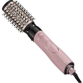 Remington Фен-щітка Coconut Smooth, 1000Вт, 2 режими, іонізація, хол. обдув, 2 насадки, чорно-рожевий AS5901 фото