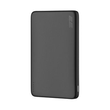 2E Акумулятор портативний літій-іонний Power Bank 2E Slim Wireless QI 5000мА&middot;год, 20Вт, PD, сірий 2E-PB0515-GREY фото