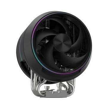 Zalman Процесорний кулер Zalman ZET5, ARGB LGA 1851, 1700, 1200, 115x, AM5, AM4, 4pin PWM, 3pin+5VARGB, TDP200W, чорний ZET5BLACK фото