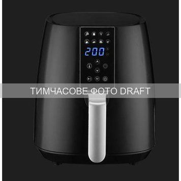 ARDESTO Мультипіч Ardesto 1450Вт, чаша-4л, сенсорне керув., 8 авто. програм, пластик, чорний AF-H-E4L фото