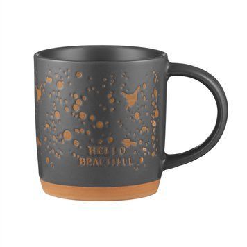 ARDESTO Mug Alda, 365ml, ceramics, gray AR3497 фото