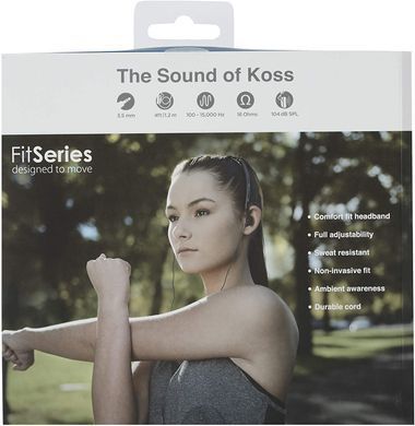Koss KPH14K Fitness Black 189014.101 фото