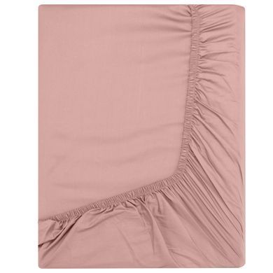ARDESTO Простынь на резинке Mix&Match Premium, 180x200+30см, 100% хлопок, сатин, нюд