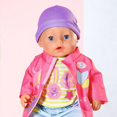 Лялька BABY BORN серії "Ніжні обійми" - ЧАРІВНА ДІВЧИНКА В УНІВЕРСАЛЬНОМУ ВБРАННІ (43 cm, з аксес.) 831526 фото