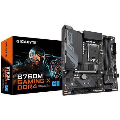 Gigabyte Материнская плата B760M GAMING X DDR4 s1700 B760 2xDDR4 HDMI mATX B760M_GAMING_X_DDR4 фото