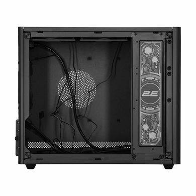 2E Корпус 2E Credo Metal V350B без БЖ, 1xUSB3.0, 1х USB 2.0, 1xUSB Type-C, 3x120мм, VGA 350мм, LCS ready, mATX, чорний 2E-V350B фото