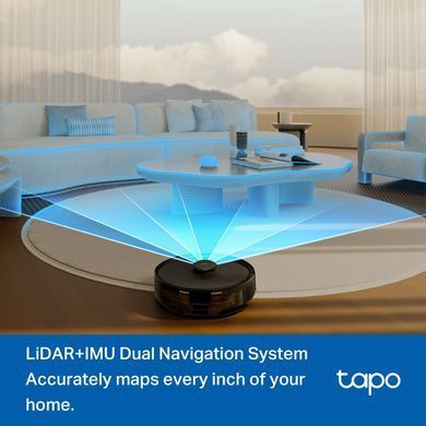 TP-Link Робот-пылесос TP-LINK TAPO RV 30 MAX LIDAR с поддержкой влажной уборки TAPO-RV30-MAX фото