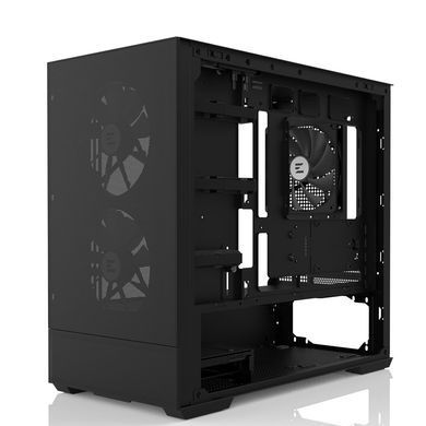 Zalman Корпус P30 AIR без БП, 1xUSB3.0, 1xUSBType-C, 3x140мм ARGB, VGA 392мм, LCS ready, TG Side Panel, mATX, чёрный P30AIRBLACK фото