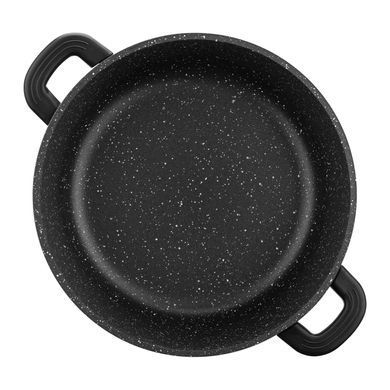 ARDESTO Cookware set Gemini Anzio, 6 pcs, aluminum, black AR1906AS фото