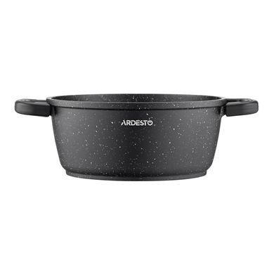 ARDESTO Cookware set Gemini Anzio, 6 pcs, aluminum, black AR1906AS фото