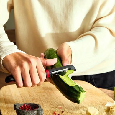 Tefal Tefal Peeler, Ingenio+, stainless steel, plastic, red-black