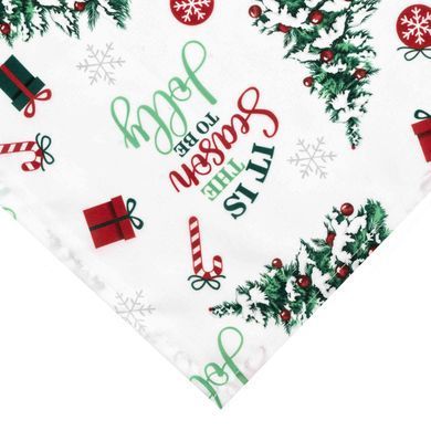 ARDESTO Tablecloth Christmas Tree 120х140cm, 100% polyester, green