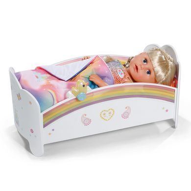 Кроватка для куклы BABY BORN - СОН НА РАДУГЕ (звук, свет, с постельным набором) 835999 фото
