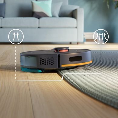 Philips Робот-пылесос Series 2000, h=40.3см, влажная уборка, конт пыль -0.25л, автон. раб. до 130мин, НЕРА 11 XU2000/10 фото
