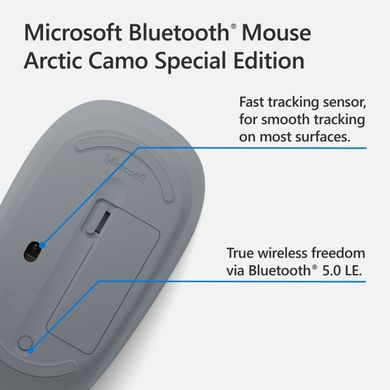 Microsoft Миша Camo SE Bluetooth White 8KX-00012 фото