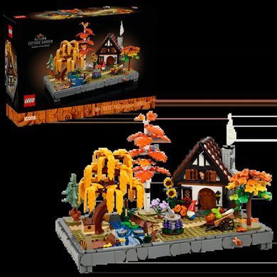LEGO Конструктор LEGO Icons Осінній котеджний сад 11372 фото