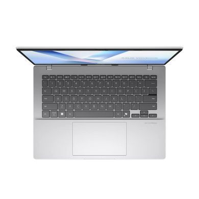 ASUS Ноутбук ASUS Vivobook 14 M1407KA-LY143 14" WUXGA IPS, AMD AI 5 330, 16GB, F512GB, UMA, NoOS, Сріблястий 90NB15H3-M006Y0 фото