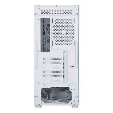 2E Gaming Корпус Aruba G3313W, без БЖ 1xUSB3.0, 2xUSB2.0, 5x120мм ARGB, VGA 300мм, LCS ready, HUB, TG Side Panel, ATX, білий 2E-G3313W фото