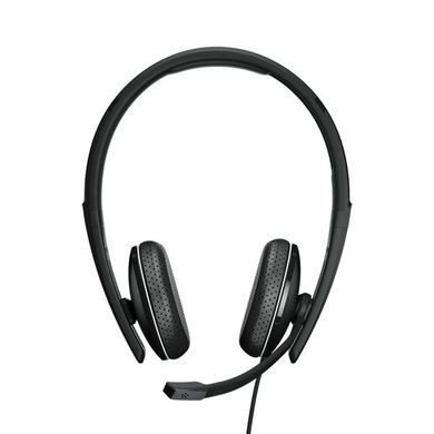 Sennheiser Гарнитура компьютерная стерео On-Ear ADAPT 165T USB II, 3.5мм/USB, однонаправленный, сертификат Microsoft Teams, 1.8м, Черный 1000902 фото
