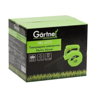 Gartner Повітродув садовий HBL-6523 650Вт 138м куб/год 1.5кг 846849 фото