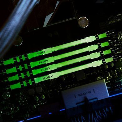 Kingston Память ПК DDR4 32GB KIT (16GBx2) 3200 FURY Beast RGB KF432C16BB12AK2/32 фото