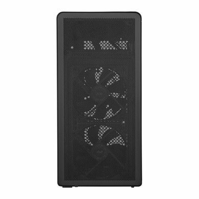 2E Корпус 2E Credo Metal V350B без БЖ, 1xUSB3.0, 1х USB 2.0, 1xUSB Type-C, 3x120мм, VGA 350мм, LCS ready, mATX, чорний 2E-V350B фото