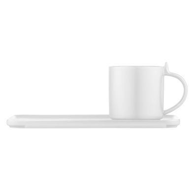 ARDESTO Set cup and saucer, 250ml, new bone china, white AR3073WS фото