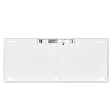 Клавіатура HP 350 Compact Multi-Device BT UKR white 692T0AA фото