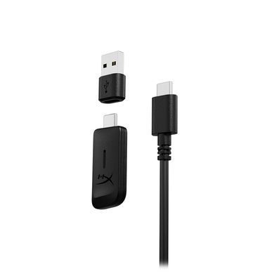 HyperX gaming headset Cloud III S, WL/USB-A/USB-C, black A59YZAA фото