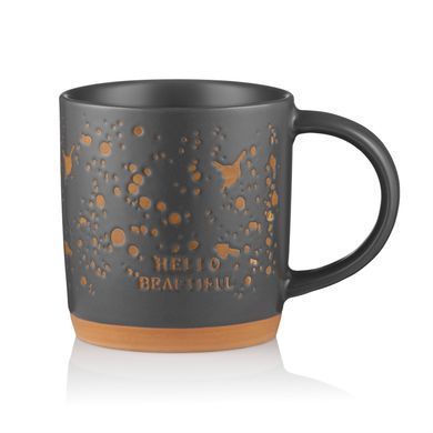 ARDESTO Mug Alda, 365ml, ceramics, gray AR3497 фото