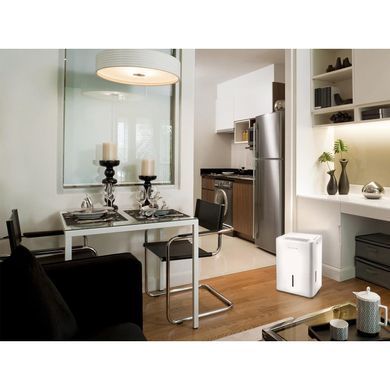 Ariston Осушувач повітря Deos 12, 12л.на добу, 35м.кв , 118м3/год, 250Вт, Ел.кер-ня, таймер, авто вимк., білий