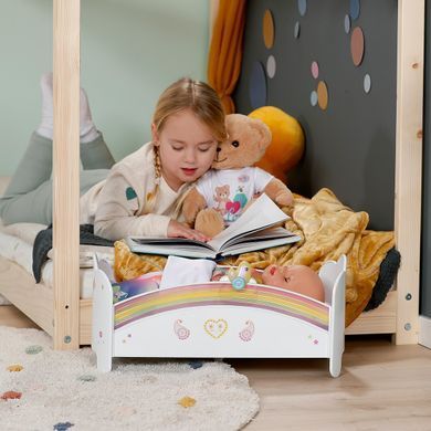 Кроватка для куклы BABY BORN - СОН НА РАДУГЕ (звук, свет, с постельным набором) 835999 фото