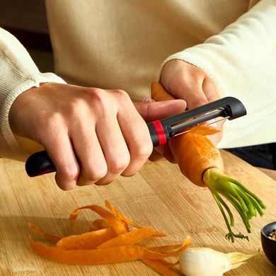 Tefal Tefal Peeler, Ingenio+, stainless steel, plastic, red-black