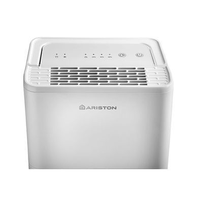 Ariston Осушувач повітря Deos 12, 12л.на добу, 35м.кв , 118м3/год, 250Вт, Ел.кер-ня, таймер, авто вимк., білий