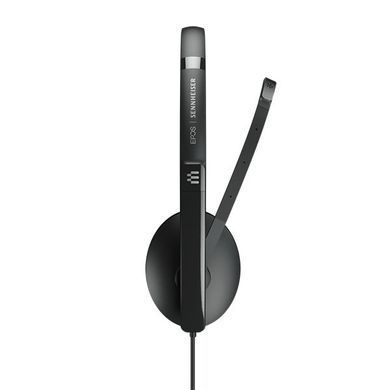 Sennheiser Гарнитура компьютерная стерео On-Ear ADAPT 165T USB II, 3.5мм/USB, однонаправленный, сертификат Microsoft Teams, 1.8м, Черный 1000902 фото