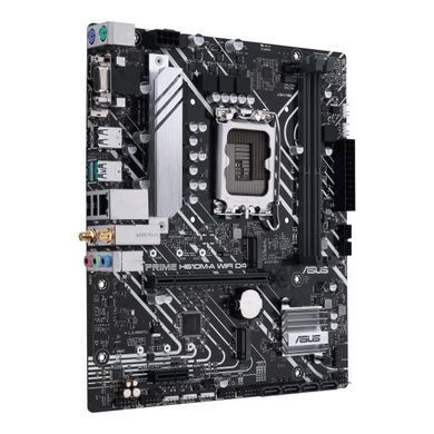 ASUS PRIME H610M-A WIFI D4 s1700 H610 2xDDR4 M.2 HDMI D-Sub DP Wi-Fi BT mATX 90MB1C80-M0EAY0 фото