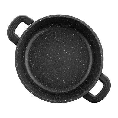 ARDESTO Cookware set Gemini Anzio, 6 pcs, aluminum, black AR1906AS фото