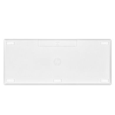 Клавіатура HP 350 Compact Multi-Device BT UKR white 692T0AA фото