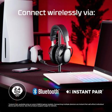 HyperX gaming headset Cloud III S, WL/USB-A/USB-C, black A59YZAA фото