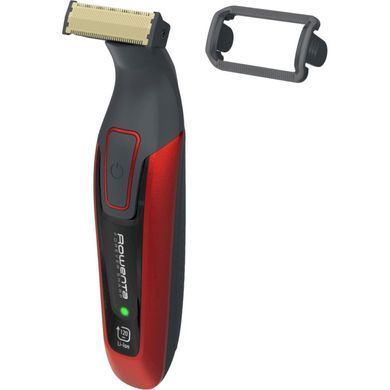 Rowenta Триммер Forever Sharp Comfort для бороды, акум., насадок-6, 120 мин. работы, сталь, серо-красный TN6040F4 фото